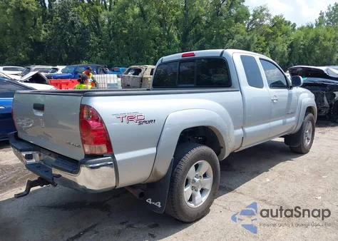 2007 Toyota Tacoma Base V6 z USA, uszkodzony, nr VIN 5TEUU42N57Z328689